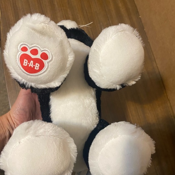 BUILD A BEAR Promise Pets TUXEDO CAT Black White Stuffed Plush 11" w/ Tag Collar - Picture 5 of 7